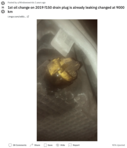 Ford EcoBoost Oil Pan & Drain Plug Leaks: A Common Problem